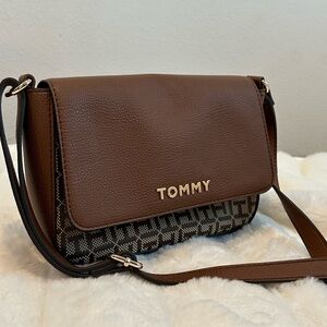 Tommy Brown Crossbody Bag